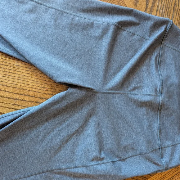 Gray Athletic Leggings - Picture 2 of 4